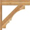 Ekena Millwork Balboa Block Rough Sawn Outlooker, Western Red Cedar, 8"W x 36"D x 36"H OUT08X36X36BOA05RWR - alternate 4